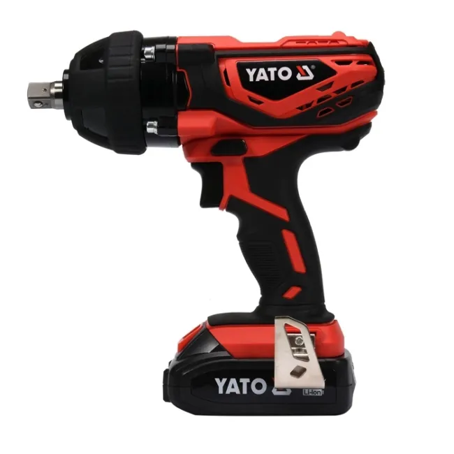 Masina de insurubat, cu impact, Yato YT-82804, 1 acumulator, 18 V, 2 Ah, Li-Ion, 300 Nm, valiza plastic, accesorii