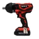 Masina de insurubat, cu impact, Yato YT-82804, 1 acumulator, 18 V, 2 Ah, Li-Ion, 300 Nm, valiza plastic, accesorii Masina de insurubat, cu impact, Yato YT-82804, 1 acumulator, 18 V, 2 Ah, Li-Ion, 300 Nm, valiza plastic, accesorii