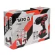 Masina de insurubat, cu impact, Yato YT-82804, 1 acumulator, 18 V, 2 Ah, Li-Ion, 300 Nm, valiza plastic, accesorii Masina de insurubat, cu impact, Yato YT-82804, 1 acumulator, 18 V, 2 Ah, Li-Ion, 300 Nm, valiza plastic, accesorii