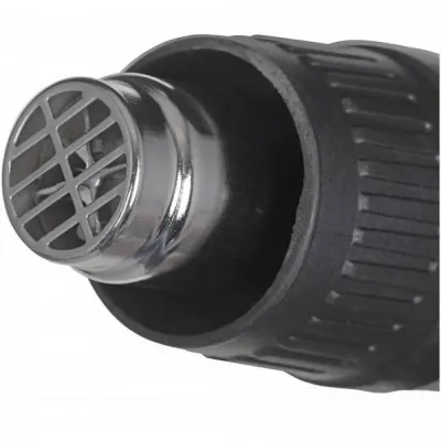 Suflanta cu aer cald, Sthor, 1500 W, cu accesorii, in valiza