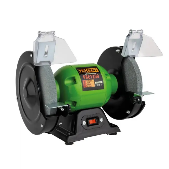 Polizor de banc Procraft PAE1250, 200mm, 350W, 2800 RPM