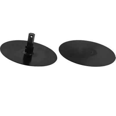 Set 2 discuri freze laterale pentru motosapa, diametrul 245 mm, ax 23 mm