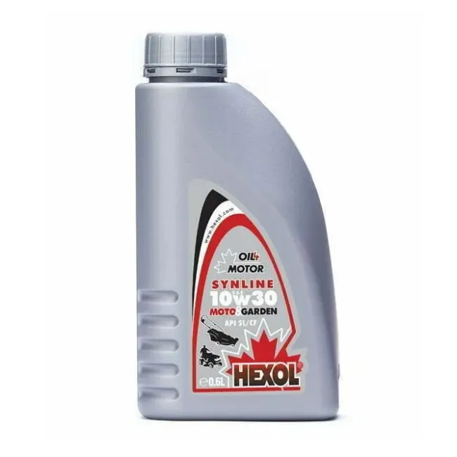 Ulei sintetic 4 Timpi, SAE 10W 30 , motoare benzina ,Hexol Synline Moto&Garden, 600 ml