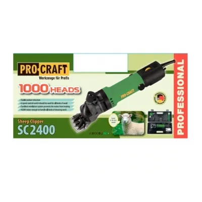 Masina de Tuns Oi PROCRAFT SC2400, 450 W, 2400 rpm Masina de Tuns Oi PROCRAFT SC2400, 450 W, 2400 rpm