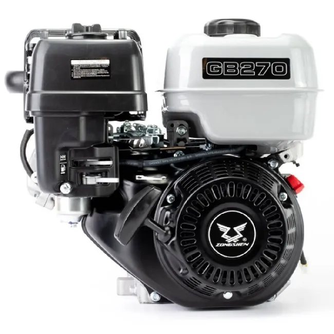 Motor pe benzina, Zongshen GB270, ax: 25.4 x 91mm, 272cmc, 9cp