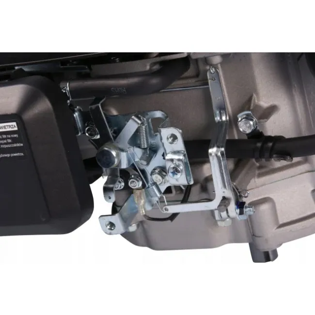Motor pe benzina pentru masina de tuns gazon, Zongshen XP200A, ax 22.2 Ø - 84mm, 6.5 CP, soc automat
