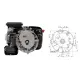 Motor pe benzina pentru motosapa, ax vertical, Zongshen XP200A, ax 25 Ø - 84mm, 6.5 CP Motor pe benzina pentru motosapa, ax vertical, Zongshen XP200A, ax 25 Ø - 84mm, 6.5 CP