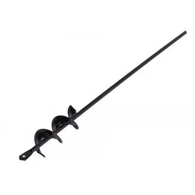 Burghiu pamant pentru bormasina si rotopercutor, diametru 40 mm, lungime 450 mm Burghiu pamant pentru bormasina si rotopercutor, diametru 40 mm, lungime 450 mm