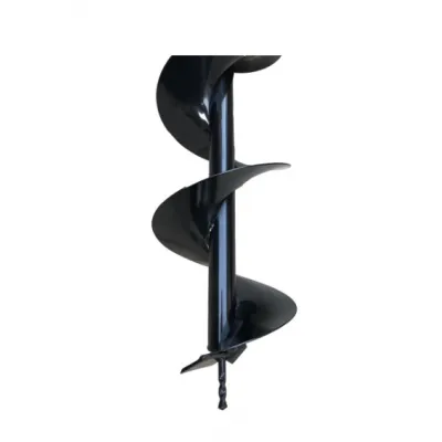 Burghiu pamant manual si pentru motoburghiu, diametru 100mm, lungime 800mm Burghiu pamant manual si pentru motoburghiu, diametru 100mm, lungime 800mm