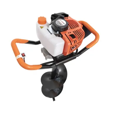 Motoburghiu pamant, Motoforeza Campion GT4350, pe benzina, 2 timpi, 6 CP, burghiu inclus 100 mm Motoburghiu pamant, Motoforeza Campion GT4350, pe benzina, 2 timpi, 6 CP, burghiu inclus 100 mm