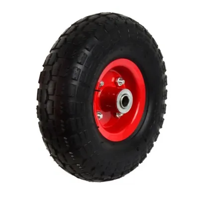 Roata liza, janta metal, 4.10/3.50-4 2PR, ax 20 mm