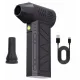Suflanta aer portabila, brushless, indicator baterie, turbo fan, 130000 RPM, 3 trepte de putere, baterie 5000 mAh, negru
