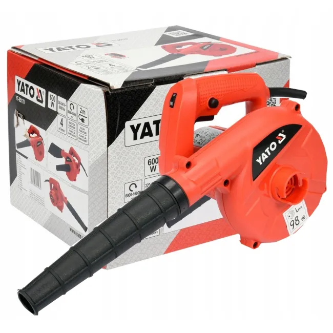 Suflanta / aspirator frunze, Yato YT-85170, 600 W Suflanta / aspirator frunze, Yato YT-85170, 600 W