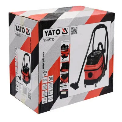 Aspirator industrial Yato YT-85715, 1600 W, 30L, uscat/umed Aspirator industrial Yato YT-85715, 1600 W, 30L, uscat/umed