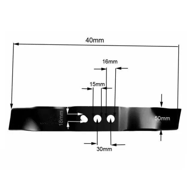 Cutit masina tuns iarba NAC C400I XG410SS XG 410 SS, lungime 40cm