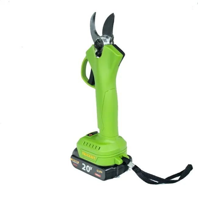 Foarfeca cu acumulator pentru crengi Procraft ES18LiB, 20 V, 4Ah, grosime max taiere 30 mm Foarfeca cu acumulator pentru crengi Procraft ES18LiB, 20 V, 4Ah, grosime max taiere 30 mm