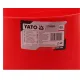 Galeata flexibila pentru gradina si gospodarie 42L, rosu, 375x480mm, rezistent la UV, Yato YT-86880