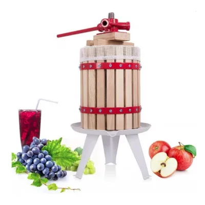 Teasc / Presa manuala pentru struguri din lemn, Elefant FP-18, 18L Teasc / Presa manuala pentru struguri din lemn, Elefant FP-18, 18L
