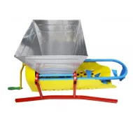 Zdrobitor struguri cu desciorchinator, manual, Micul Fermier GF-1437, cuva 20 L