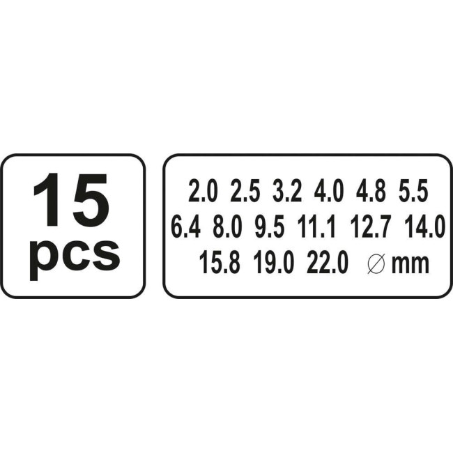 Set preducele 2-22 mm, din tub din oțel carbon