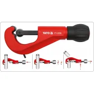 Cleste taietor tevi Yato YT-2233, diametru 6-45 mm