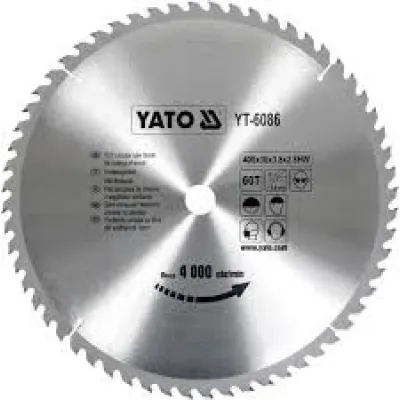 DISC FIERASTRAU CIRCULAR PT. LEMN 400x60x30MM Yato YT-6086 DISC FIERASTRAU CIRCULAR PT. LEMN 400x60x30MM Yato YT-6086