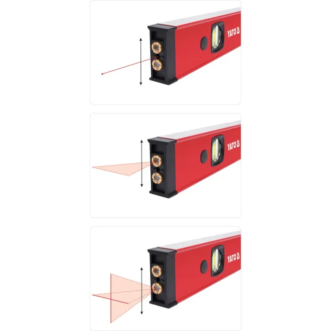 NIVELA CU LASER ELECTRONICA 610 MM,YT-30400