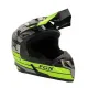 Casca cross Atv, Enduro, FGN, culoare culoare negru-verde, marimea M (57-58)