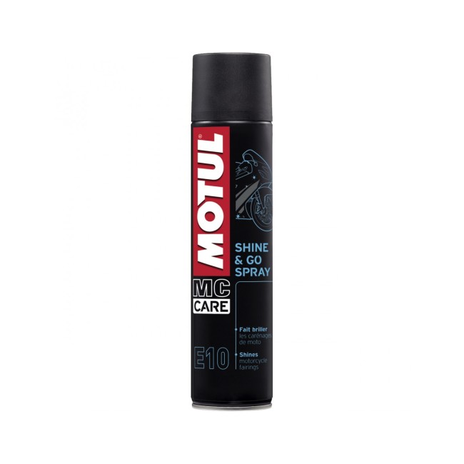 Spray curatare rapida moto, Motul Shine & Go E10 400ml