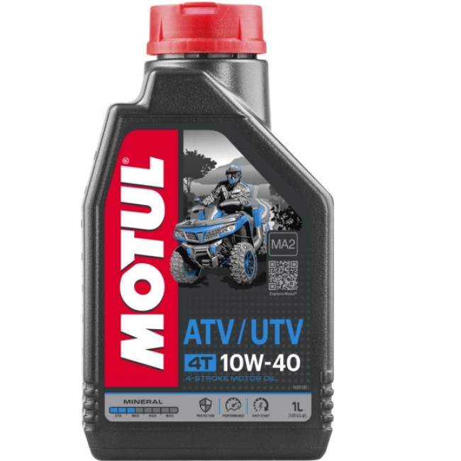 Ulei Moto Mineral MOTUL ATV UTV 4 Timpi 10W40 1 Litru