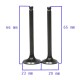 Set 2 supape Atv 107cc-110cc Set 2 supape Atv 107cc-110cc