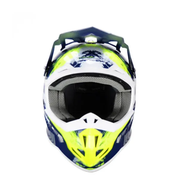 Casca cross Atv, Enduro Trendy 20 T-902, culoare albastru/galben neon, marimea L (59-60)