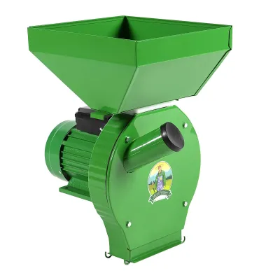 Moara Micul Fermier GF-0063-S001-G02, 3.9KW, 2800RPM, 200 Kg/h, 20 ciocanele, cuva mare si sac Moara Micul Fermier GF-0063-S001-G02, 3.9KW, 2800RPM, 200 Kg/h, 20 ciocanele, cuva mare si sac