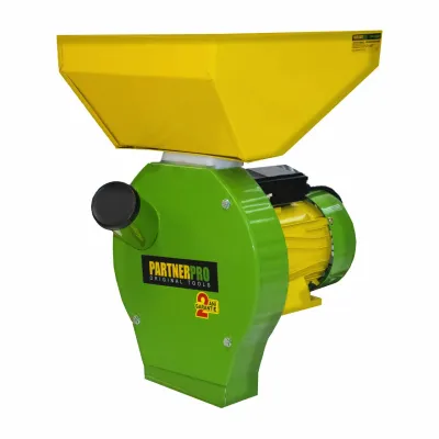 Moara cereale cu ciocanele, Partner Pro PP3900, 3.9 kW, 240 kg/ora, 2850 RPM, motor 100% CUPRU Moara cereale cu ciocanele, Partner Pro PP3900, 3.9 kW, 240 kg/ora, 2850 RPM, motor 100% CUPRU