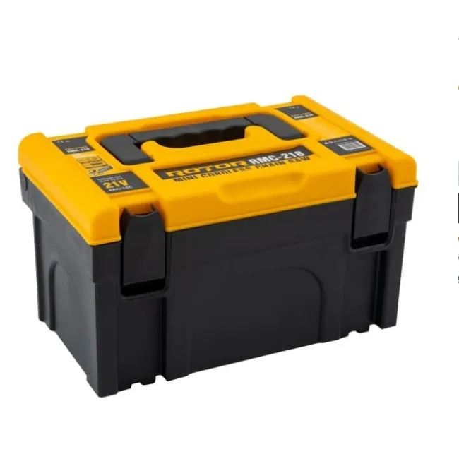 Mini drujba cu acumulator, Rotor RMC218, 2 Acumulatori, 21V, 4Ah, 900W 2 lanturi Mini drujba cu acumulator, Rotor RMC218, 2 Acumulatori, 21V, 4Ah, 900W 2 lanturi