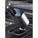 Incarcator auto 120W, 12v, cablu alimentare type-c / iphone4in1, PD 3.0, Fast charge, afisaj voltaj