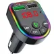 Modulator Auto Fm, Bluetooth, 24V, 2X USB-A, Line-in, Incarcare Rapida, Rainbow Led