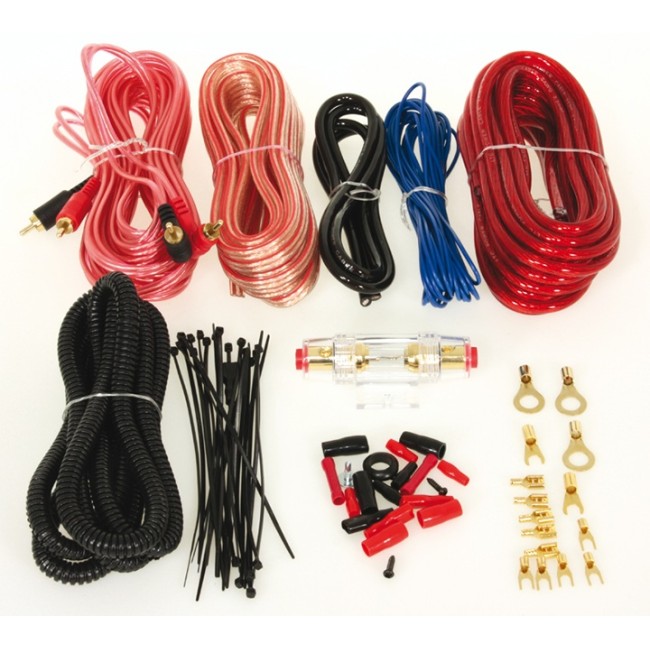 Kit Cabluri Montaj Subwoofer Amplificator Statie Siguranta 30 A, 8.5 mm, IBIZA
