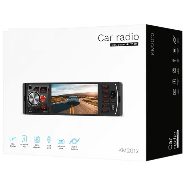 Radio MP3 auto , 1 DIN 4 X 25W, Bluetooth, Auxiliar, USB, port microSD