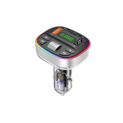 Modulator Auto Fm, Bluetooth, 12-24V, 1X Type C, PD 25W, 2X USB-A, Incarcare Rapida Modulator Auto Fm, Bluetooth, 12-24V, 1X Type C, PD 25W, 2X USB-A, Incarcare Rapida