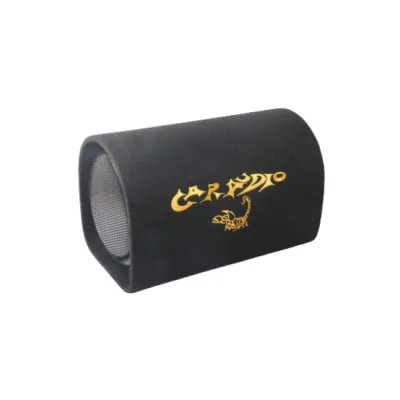 Subwoofer auto 12" cu amplificator integrat, putere 120w, 89db, 48 x 34 x 34cm Subwoofer auto 12" cu amplificator integrat, putere 120w, 89db, 48 x 34 x 34cm