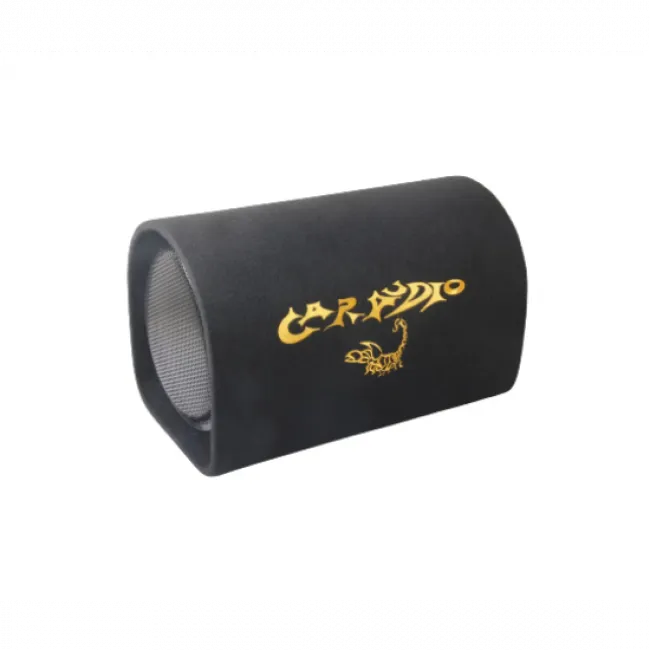 Subwoofer auto 12" cu amplificator integrat, putere 120w, 89db, 48 x 34 x 34cm