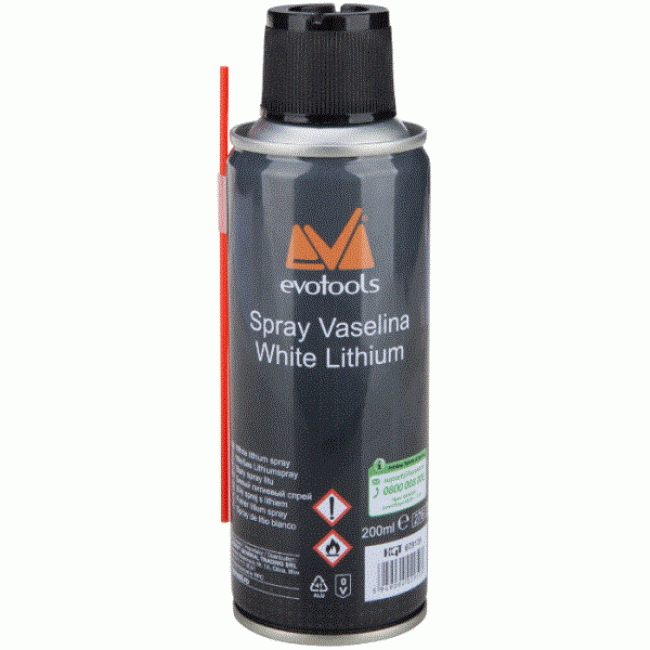 Spray vaselina white lithium, volum 200 ml, Evotools