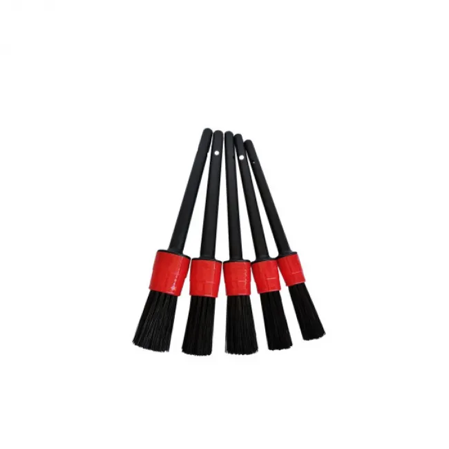 Set 5 pensule detailing auto, design ergonomic, rezistent la uzura, suspendabil Set 5 pensule detailing auto, design ergonomic, rezistent la uzura, suspendabil