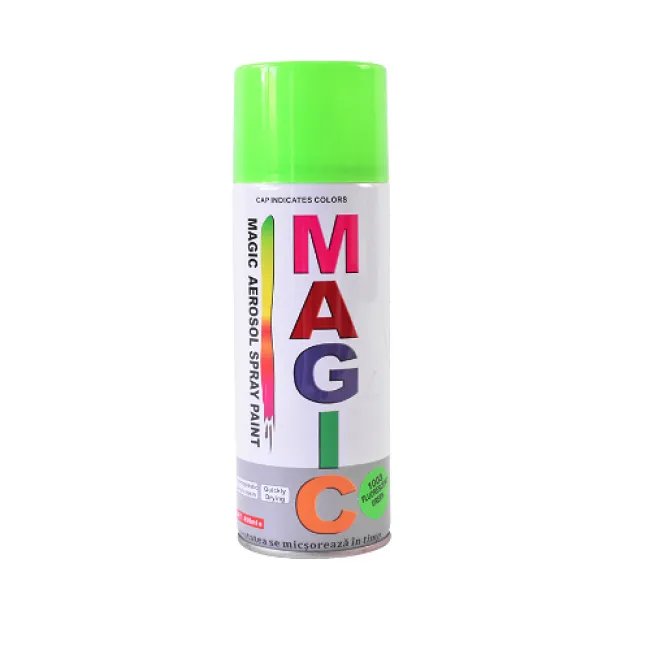 Spray vopsea Magic verde fluorescent 1005 450 ml