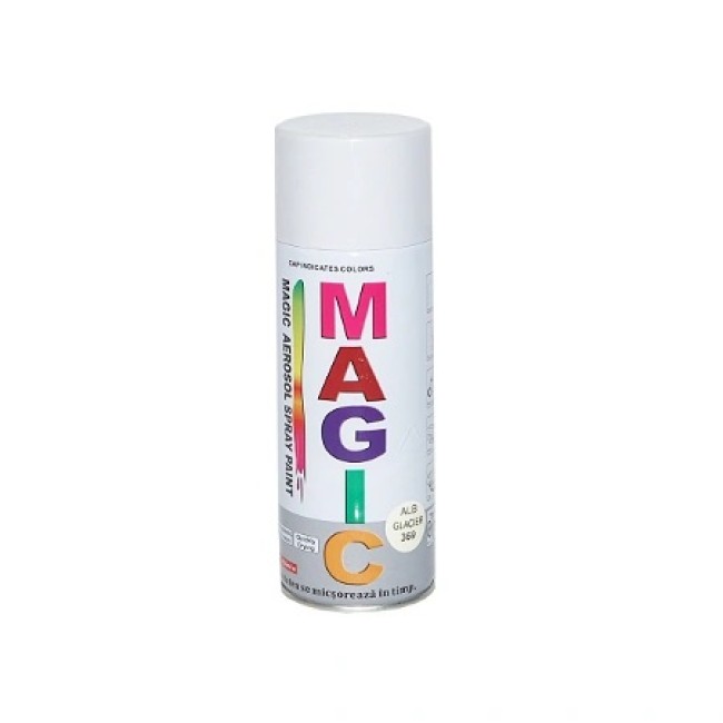 Spray vopsea Magic alb glacier 450 ml