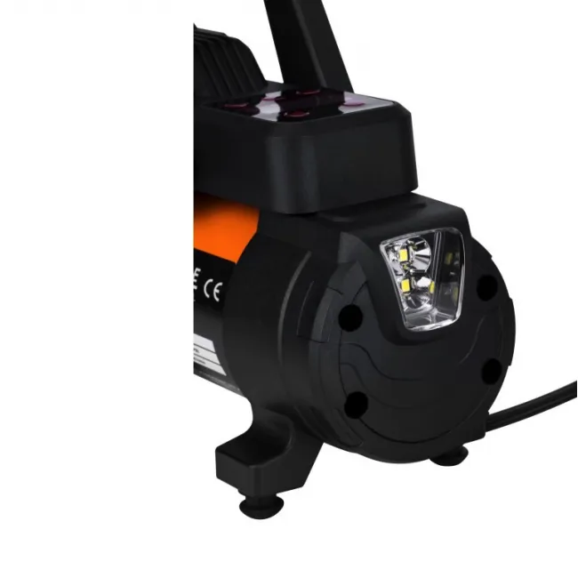 Compresor aer, auto, Kraft&Dele KD3440, 200 PSI, 45 L/min, 12 V, 168 W, lanterna, buton On/Off, manometru digital