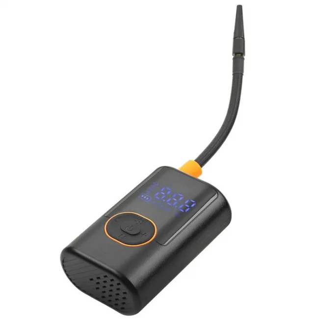 Compresor auto cu acumulator, Kraft&Dele KD5500, 5000 mAh, 0.3 - 10 bar, lanterna, baterie externa, 3in1, 30 L/min