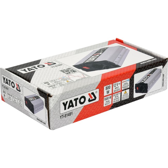 Invertor Tensiune 800W, YATO YT-81491