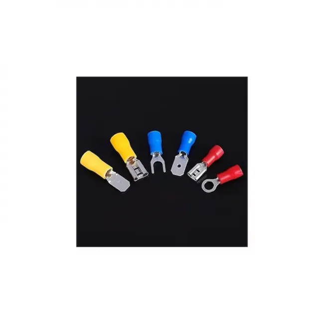 Set 280 conectori electrici izolati, 15 modele, multicolori Set 280 conectori electrici izolati, 15 modele, multicolori